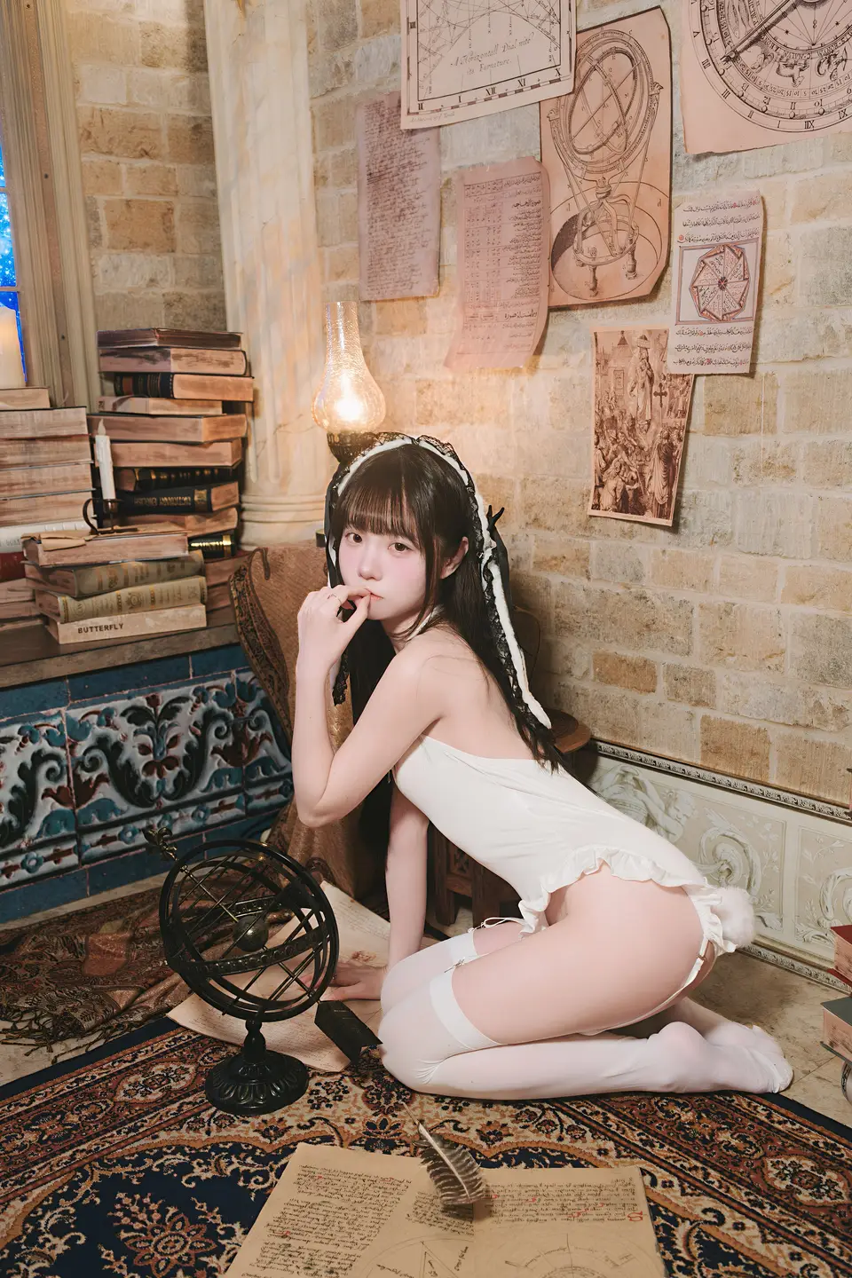 Keke Xiaobaitu - No.016 Who's Little Demon (65 photos) - Ke Ke Xiao Bai Tu (可可小白兔) - Photo 23 of 65