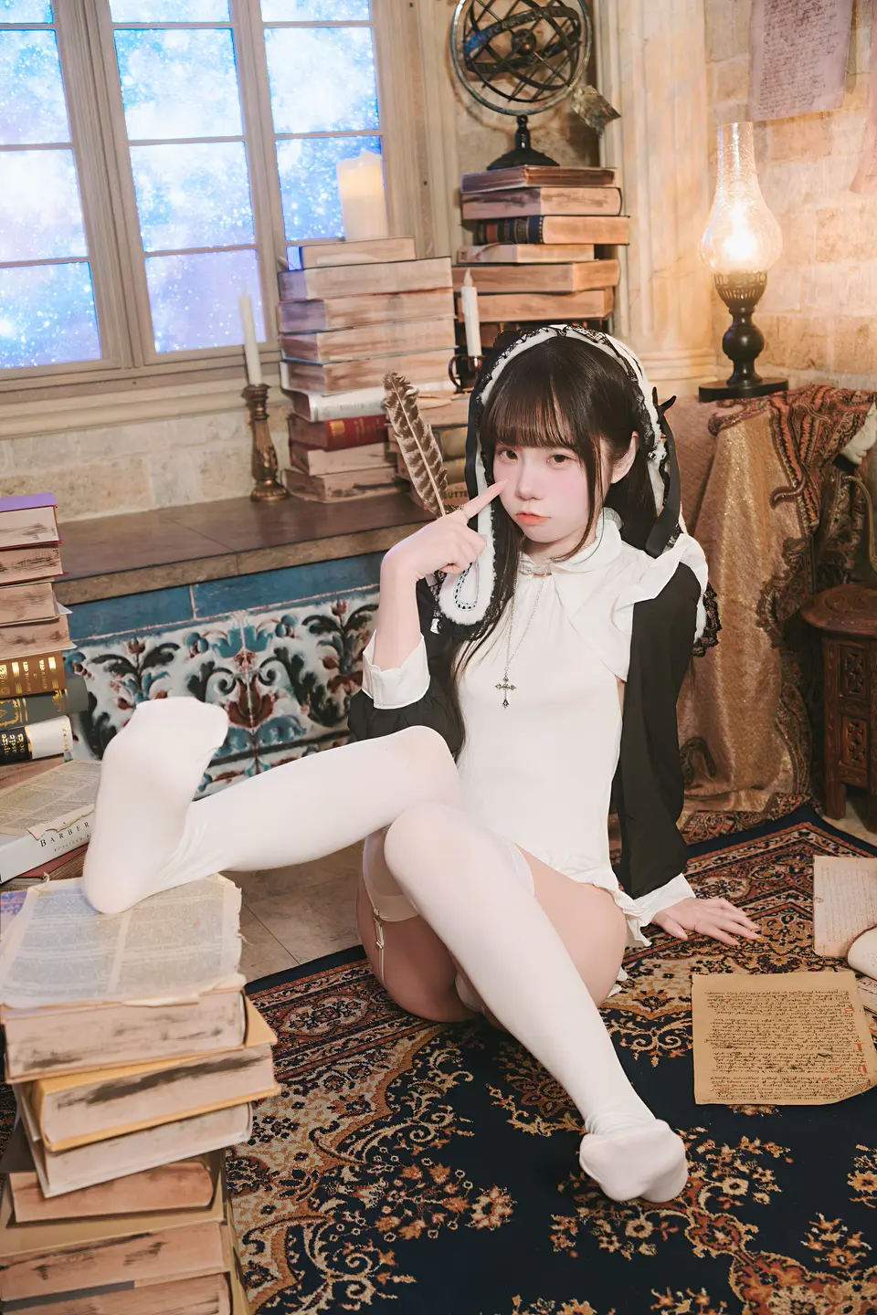 Keke Xiaobaitu - No.016 Who's Little Demon (65 photos) - Ke Ke Xiao Bai Tu (可可小白兔) - Photo 31 of 65
