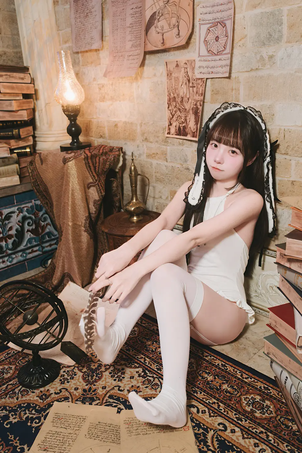 Keke Xiaobaitu - No.016 Who's Little Demon (65 photos) - Ke Ke Xiao Bai Tu (可可小白兔) - Photo 42 of 65