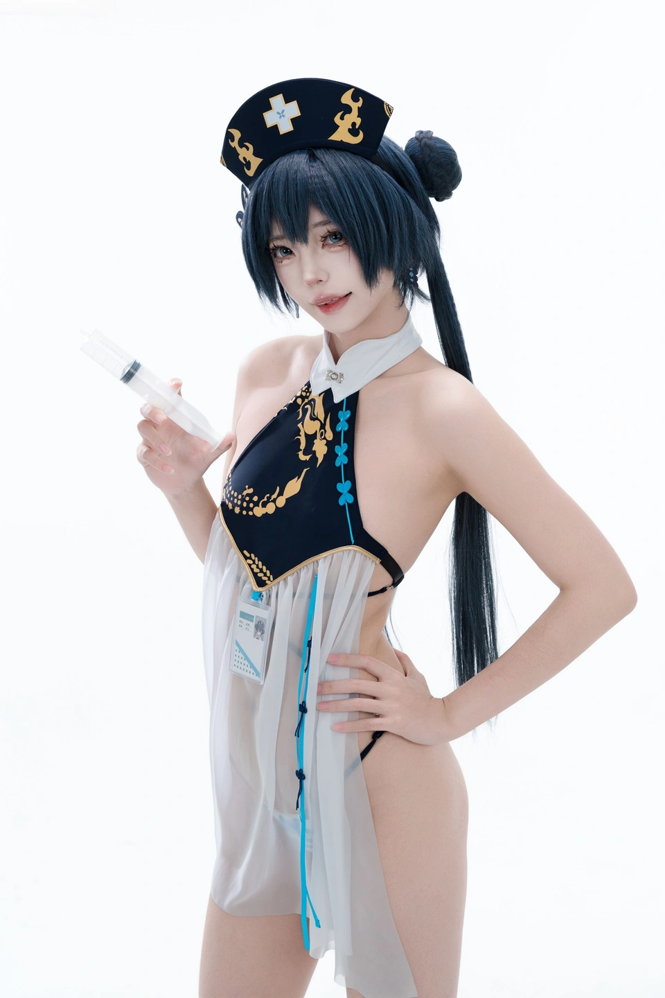Jun-Yan-Yuan-You-Yuan No.002 Blue Archive Ryūkaku Hime no Saku Nurse (100 photos)
