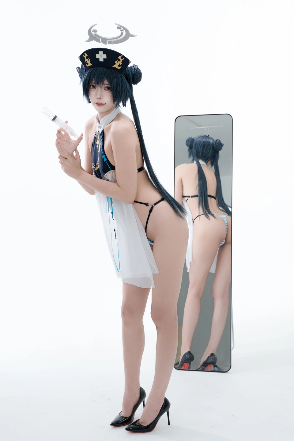 Jun-Yan-Yuan-You-Yuan No.002 Blue Archive Ryūkaku Hime no Saku Nurse (100 photos) - Jun Yan Yuan You Yuan (君颜圆又圆) - Photo 7 of 100