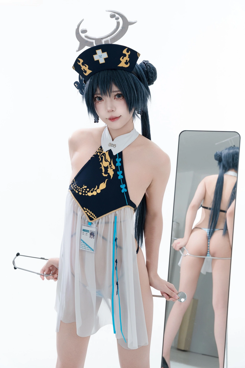 Jun-Yan-Yuan-You-Yuan No.002 Blue Archive Ryūkaku Hime no Saku Nurse (100 photos) - Jun Yan Yuan You Yuan (君颜圆又圆) - Photo 8 of 100