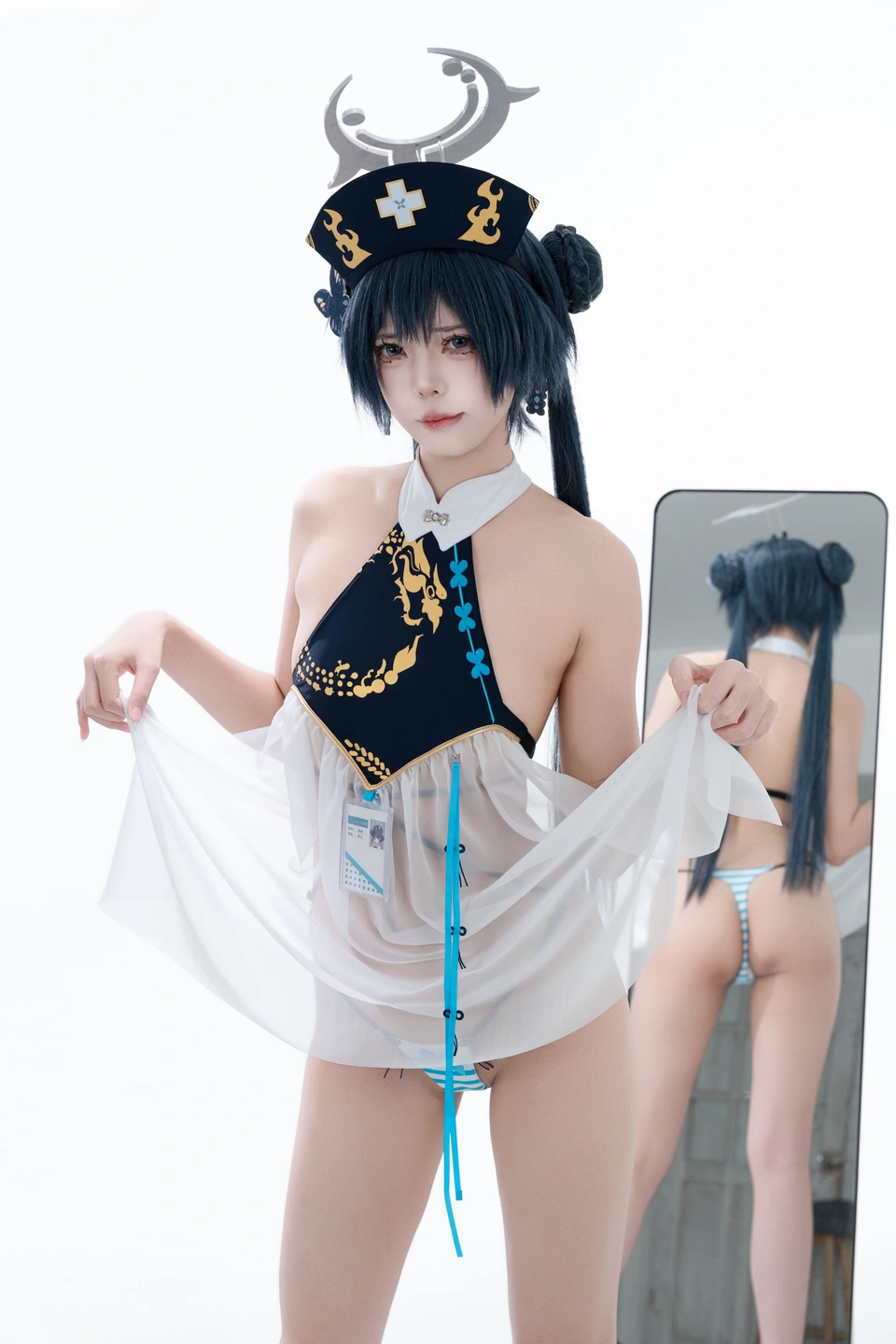 Jun-Yan-Yuan-You-Yuan No.002 Blue Archive Ryūkaku Hime no Saku Nurse (100 photos) - Jun Yan Yuan You Yuan (君颜圆又圆) - Photo 9 of 100