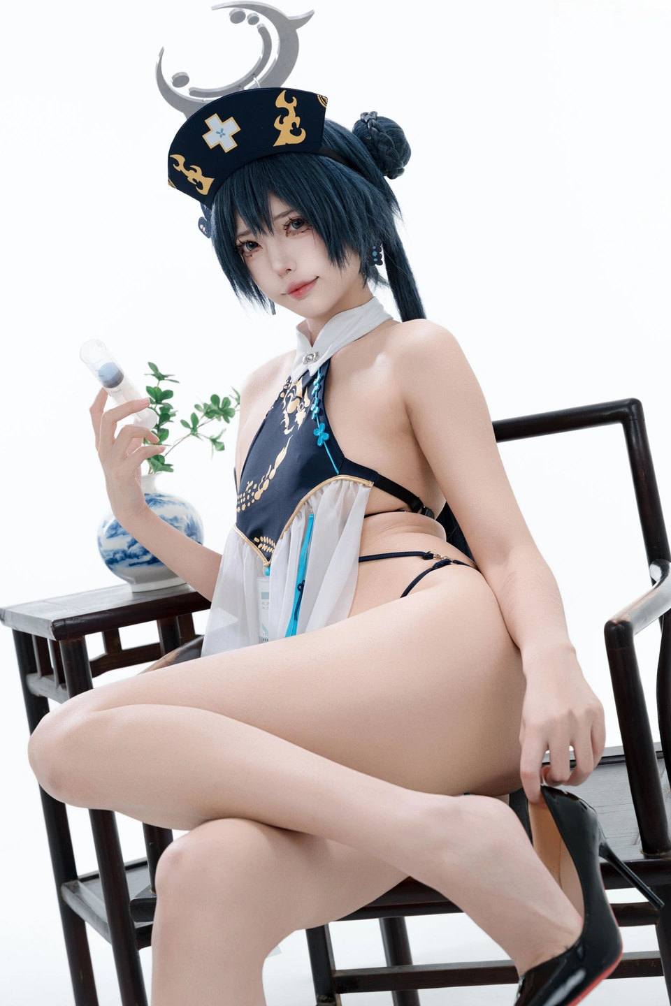 Jun-Yan-Yuan-You-Yuan No.002 Blue Archive Ryūkaku Hime no Saku Nurse (100 photos) - Jun Yan Yuan You Yuan (君颜圆又圆) - Photo 22 of 100