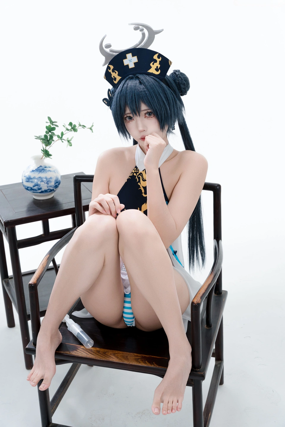 Jun-Yan-Yuan-You-Yuan No.002 Blue Archive Ryūkaku Hime no Saku Nurse (100 photos) - Jun Yan Yuan You Yuan (君颜圆又圆) - Photo 25 of 100