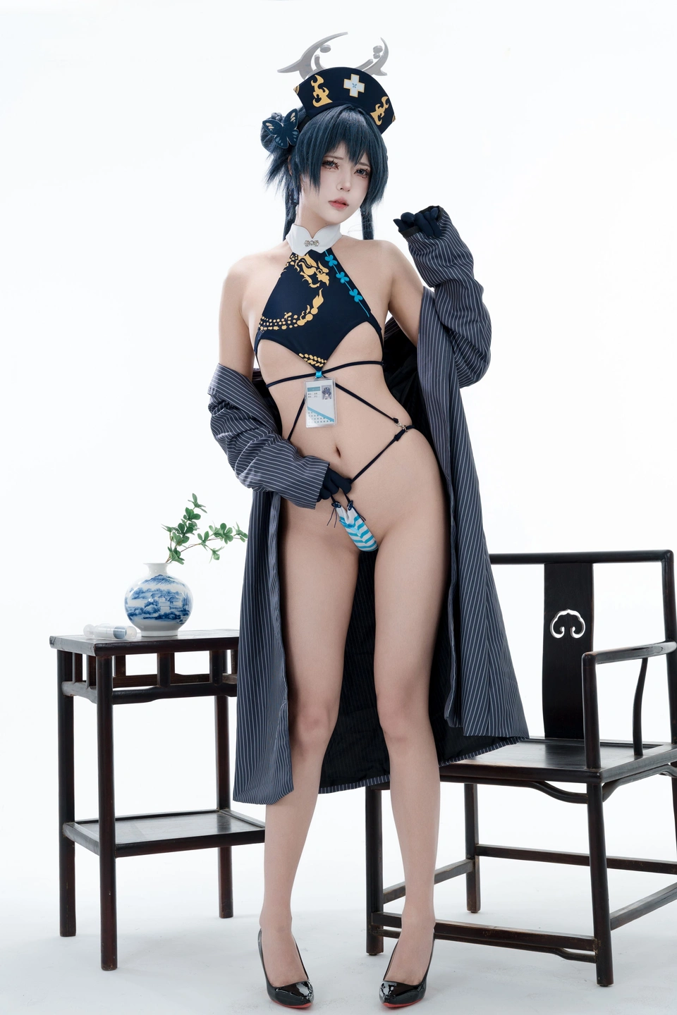 Jun-Yan-Yuan-You-Yuan No.002 Blue Archive Ryūkaku Hime no Saku Nurse (100 photos) - Jun Yan Yuan You Yuan (君颜圆又圆) - Photo 39 of 100
