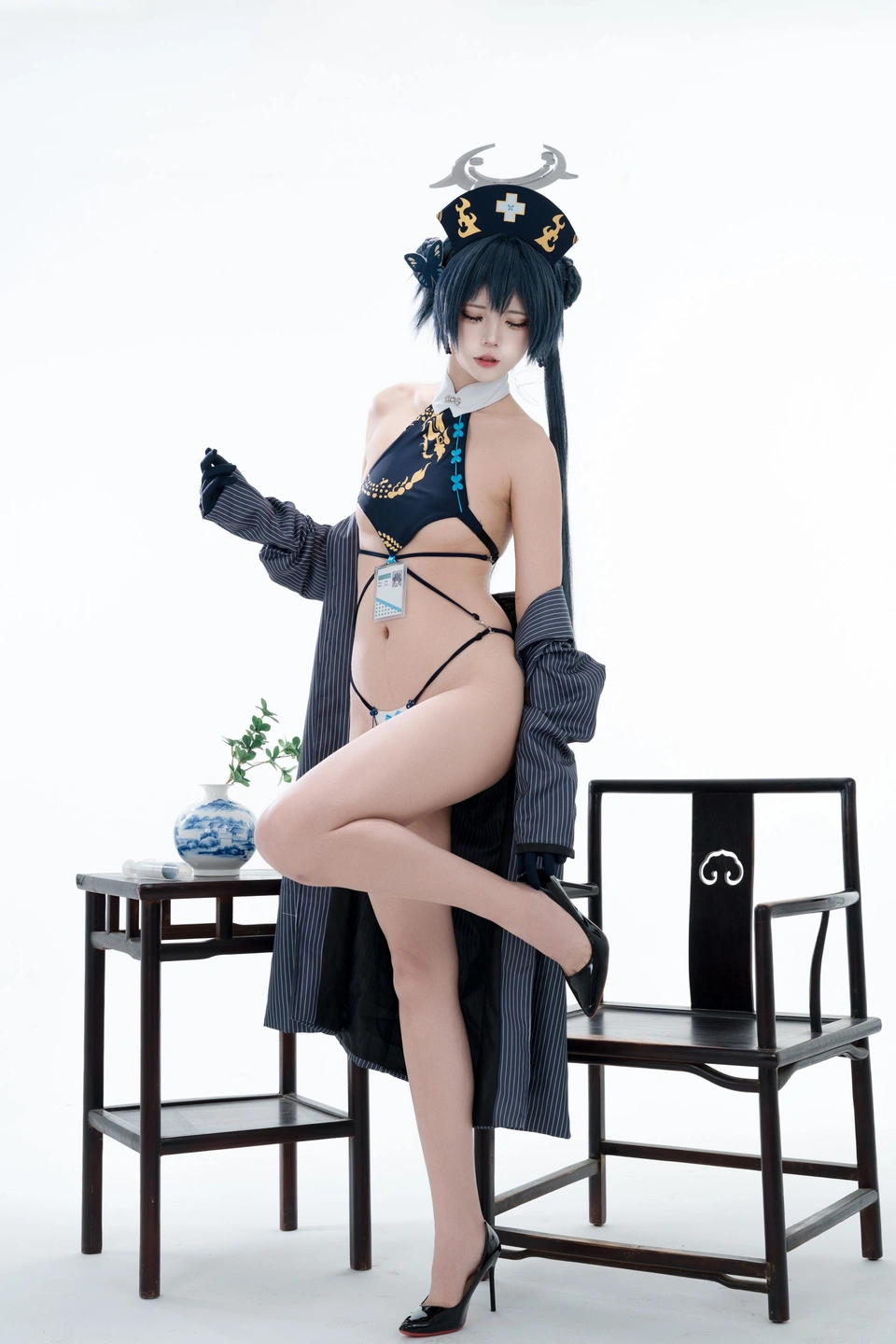 Jun-Yan-Yuan-You-Yuan No.002 Blue Archive Ryūkaku Hime no Saku Nurse (100 photos) - Jun Yan Yuan You Yuan (君颜圆又圆) - Photo 41 of 100