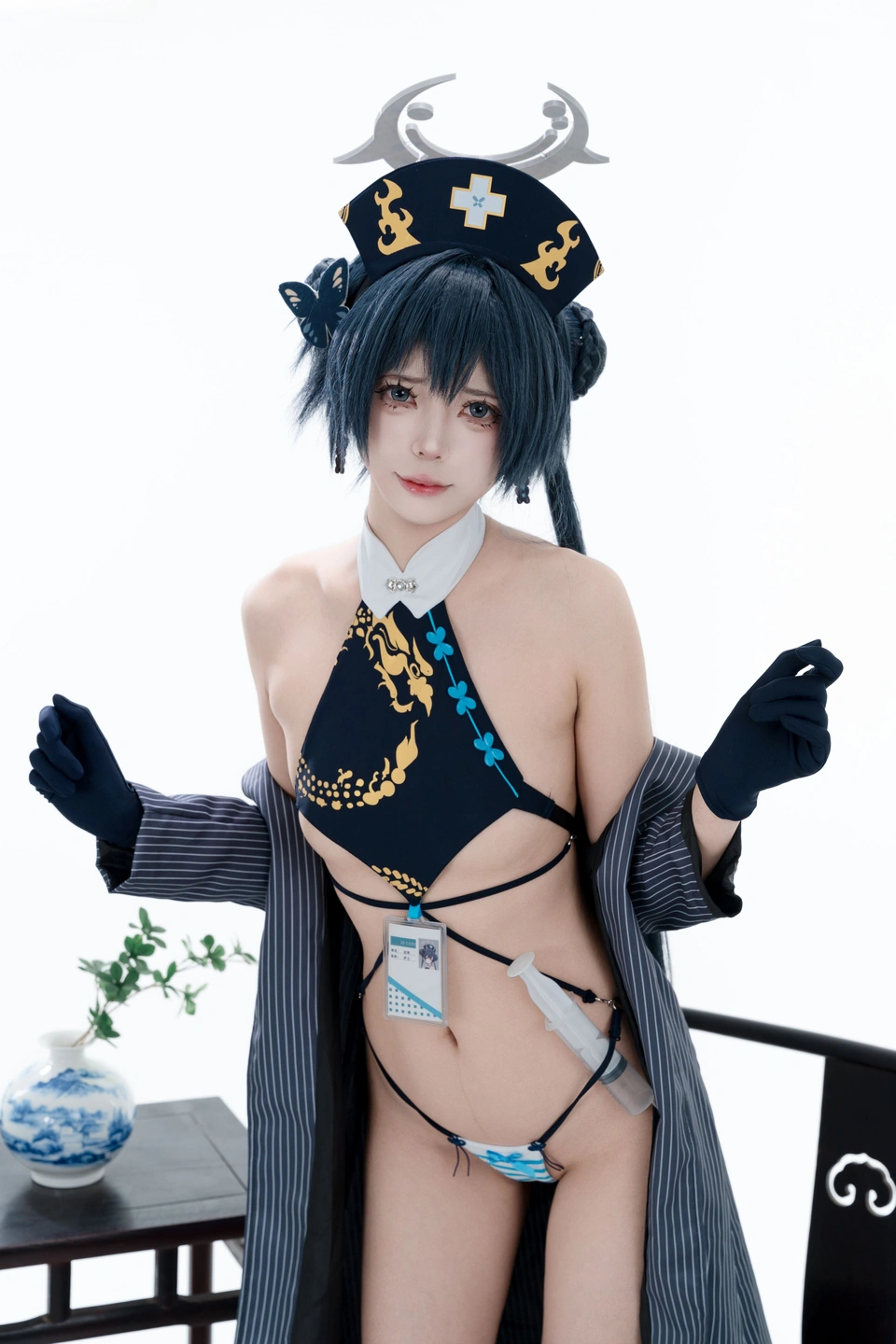 Jun-Yan-Yuan-You-Yuan No.002 Blue Archive Ryūkaku Hime no Saku Nurse (100 photos) - Jun Yan Yuan You Yuan (君颜圆又圆) - Photo 43 of 100