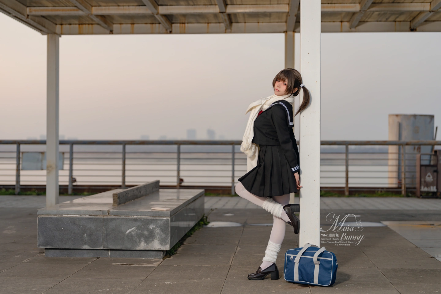 Yao Yi Kou Tu Niang - February 2026 Subscription Work "The Way Home After School" 122P,2V 1 (122 photos) - Yao Yi Kou Tu Niang (咬一口兔娘) - Photo 4 of 122