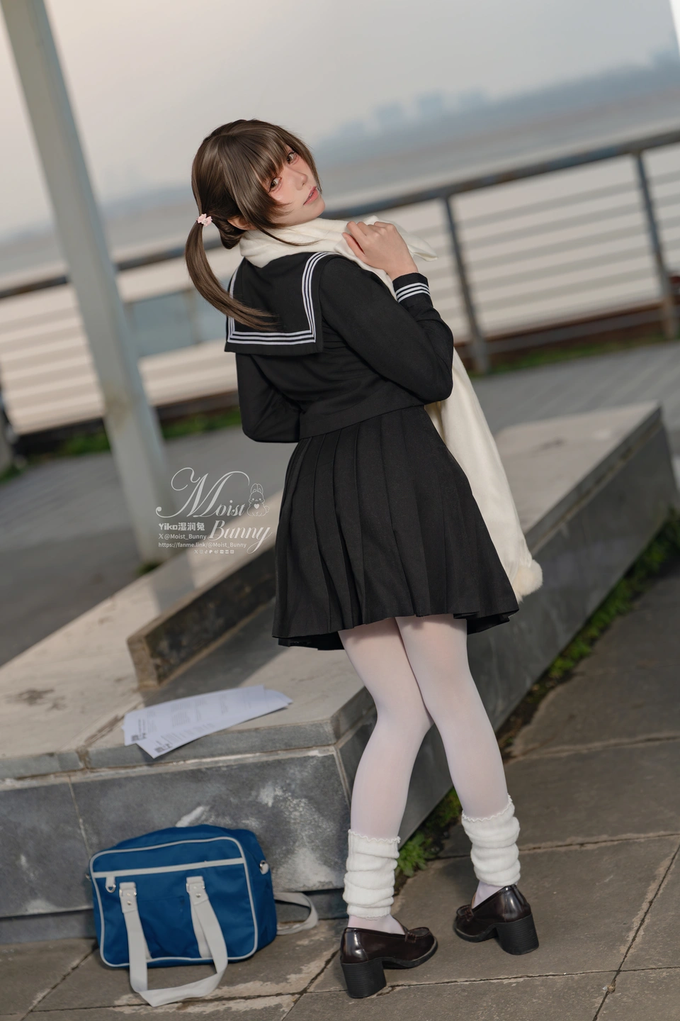 Yao Yi Kou Tu Niang - February 2026 Subscription Work "The Way Home After School" 122P,2V 1 (122 photos) - Yao Yi Kou Tu Niang (咬一口兔娘) - Photo 6 of 122