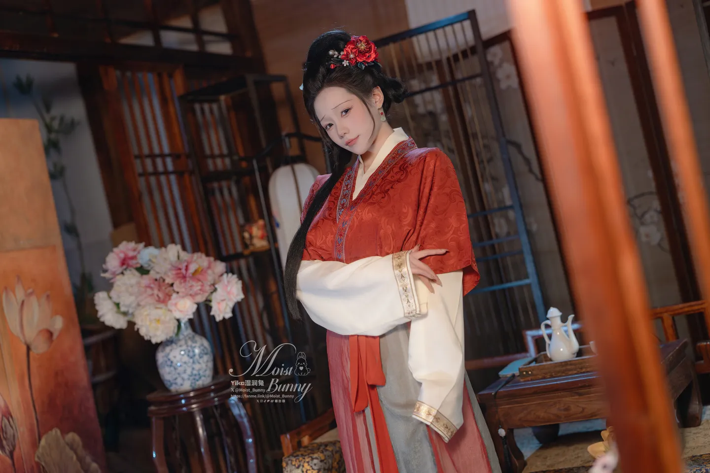 Yao Yi Kou Tu Niang February 2026 Subscription『Galloping Steeds·Golden Lotus Welcoming Spring』 94P,2V 2 (94 photos) - Yao Yi Kou Tu Niang (咬一口兔娘) - Photo 9 of 94