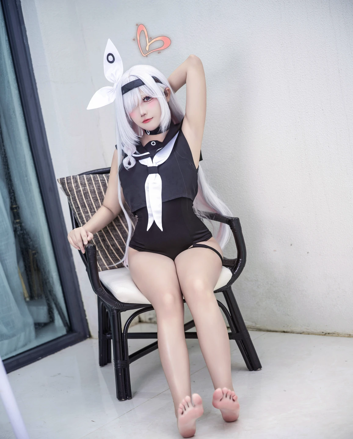 Coser@Zhui Xing Da Cong Ming No.002 Zhuixing Plana Swimsuit Cosplay Feb (48 photos) - Zhui Xing Da Cong Ming (坠星大聪明) - Photo 2 of 48
