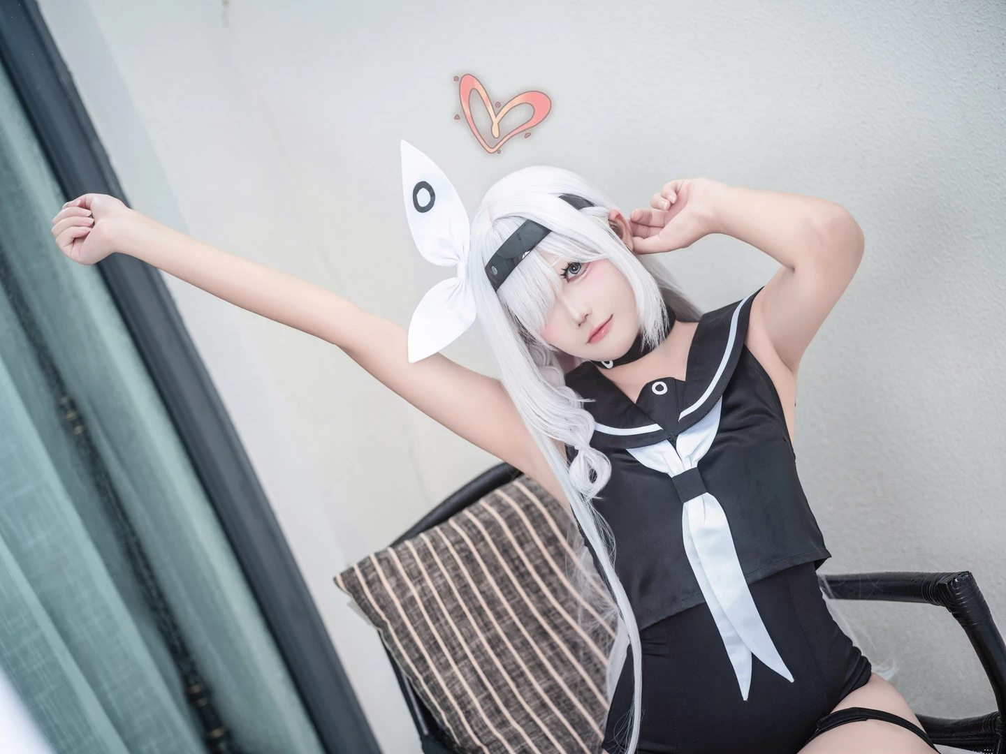 Coser@Zhui Xing Da Cong Ming No.002 Zhuixing Plana Swimsuit Cosplay Feb (48 photos) - Zhui Xing Da Cong Ming (坠星大聪明) - Photo 4 of 48