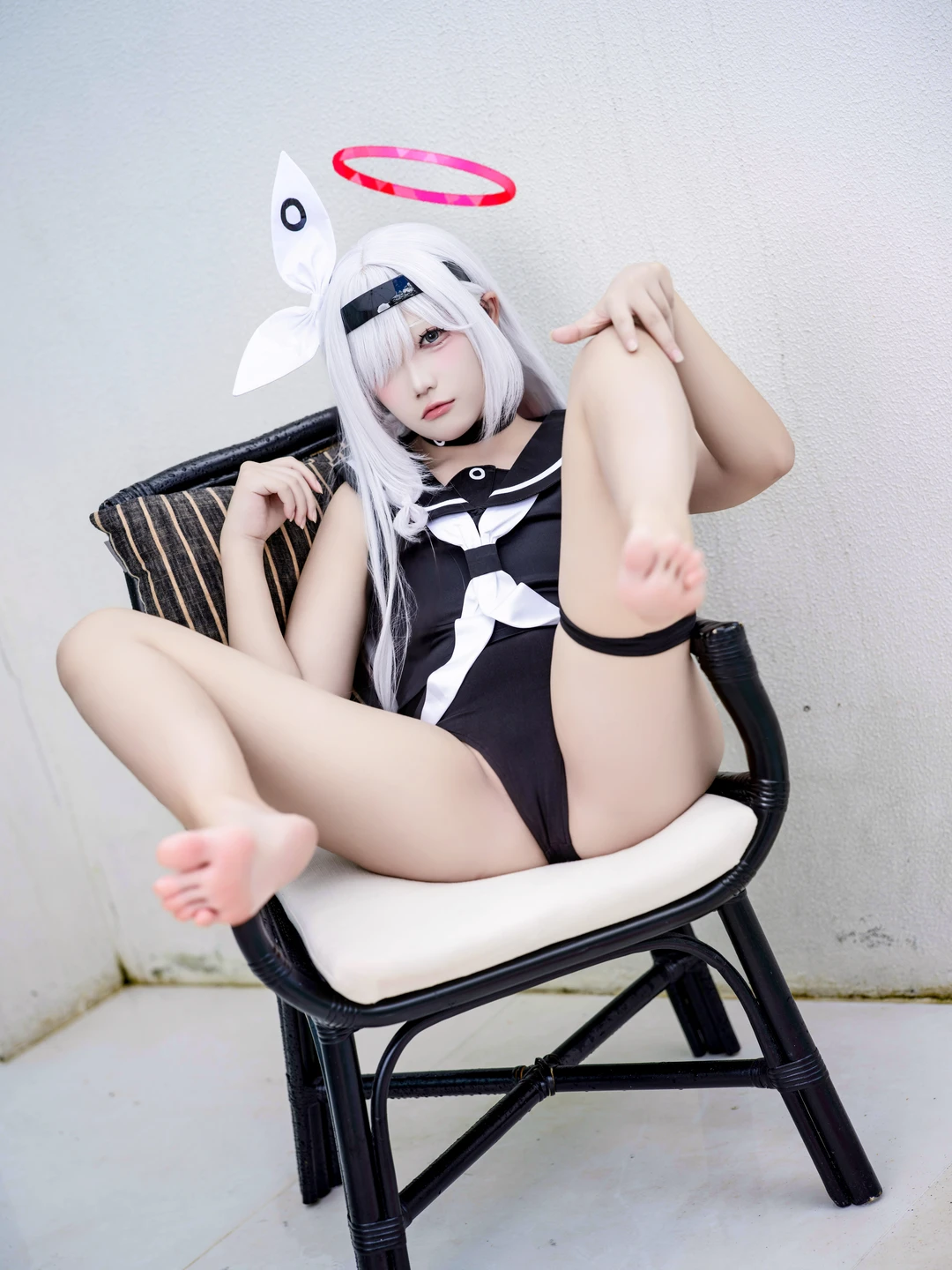 Coser@Zhui Xing Da Cong Ming No.002 Zhuixing Plana Swimsuit Cosplay Feb (48 photos) - Zhui Xing Da Cong Ming (坠星大聪明) - Photo 11 of 48