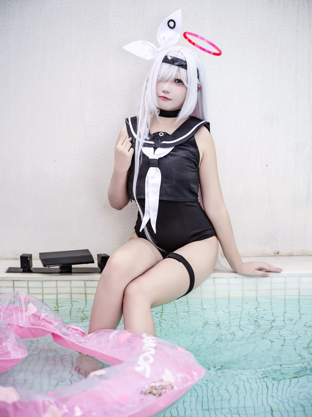 Coser@Zhui Xing Da Cong Ming No.002 Zhuixing Plana Swimsuit Cosplay Feb (48 photos) - Zhui Xing Da Cong Ming (坠星大聪明) - Photo 23 of 48