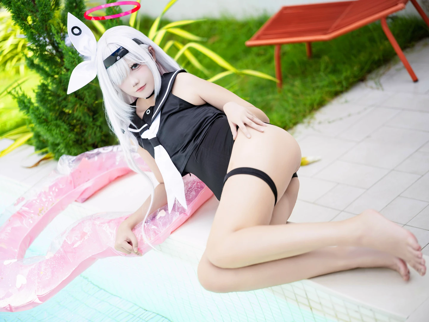 Coser@Zhui Xing Da Cong Ming No.002 Zhuixing Plana Swimsuit Cosplay Feb (48 photos) - Zhui Xing Da Cong Ming (坠星大聪明) - Photo 26 of 48
