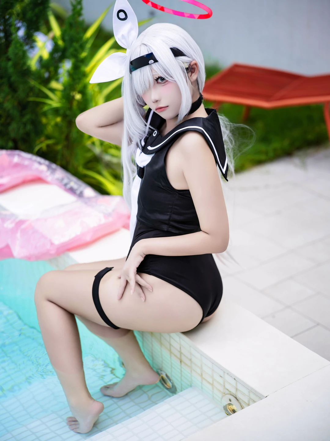 Coser@Zhui Xing Da Cong Ming No.002 Zhuixing Plana Swimsuit Cosplay Feb (48 photos) - Zhui Xing Da Cong Ming (坠星大聪明) - Photo 30 of 48