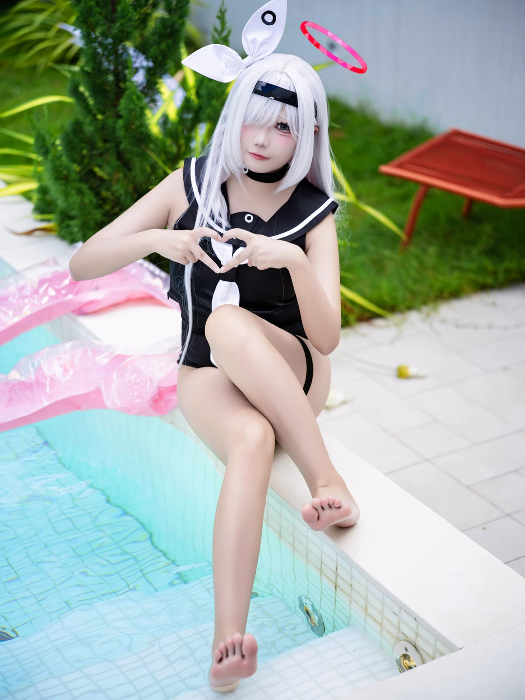 Coser@Zhui Xing Da Cong Ming No.002 Zhuixing Plana Swimsuit Cosplay Feb (48 photos) - Zhui Xing Da Cong Ming (坠星大聪明) - Photo 31 of 48