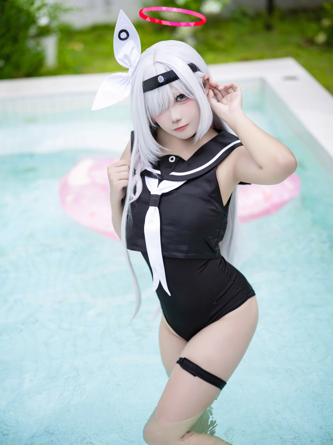 Coser@Zhui Xing Da Cong Ming No.002 Zhuixing Plana Swimsuit Cosplay Feb (48 photos) - Zhui Xing Da Cong Ming (坠星大聪明) - Photo 33 of 48