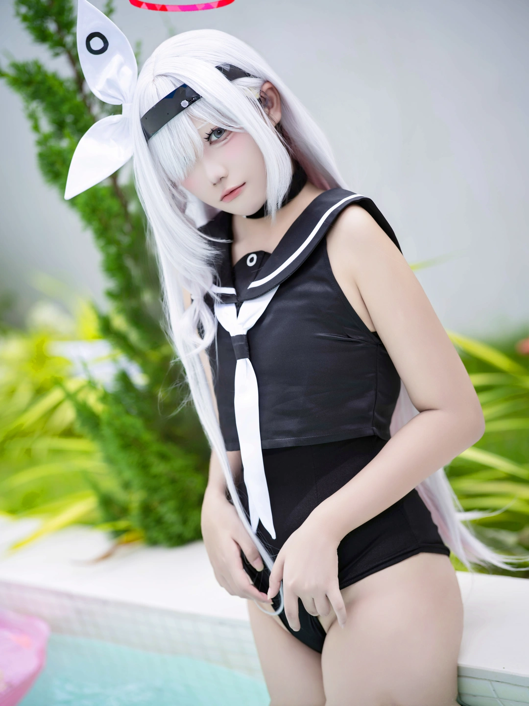 Coser@Zhui Xing Da Cong Ming No.002 Zhuixing Plana Swimsuit Cosplay Feb (48 photos) - Zhui Xing Da Cong Ming (坠星大聪明) - Photo 35 of 48