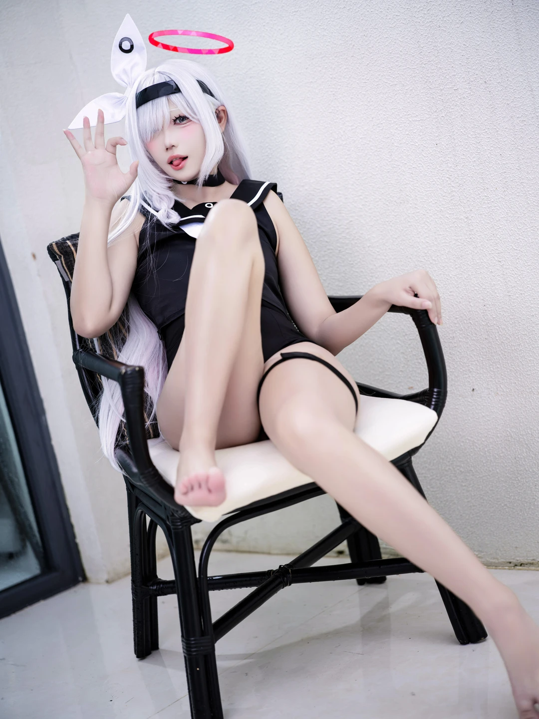 Coser@Zhui Xing Da Cong Ming No.002 Zhuixing Plana Swimsuit Cosplay Feb (48 photos) - Zhui Xing Da Cong Ming (坠星大聪明) - Photo 37 of 48
