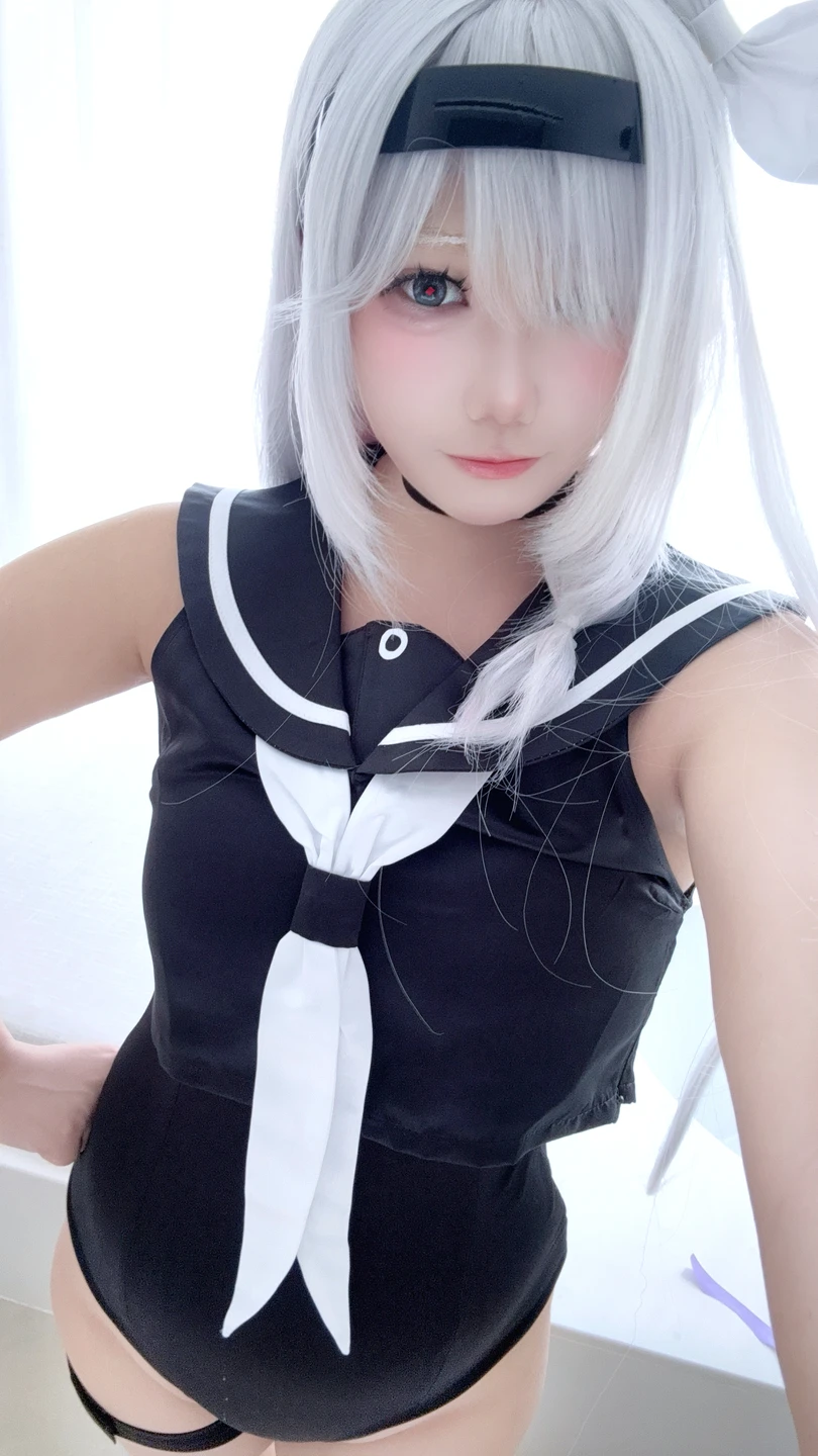 Coser@Zhui Xing Da Cong Ming No.002 Zhuixing Plana Swimsuit Cosplay Feb (48 photos) - Zhui Xing Da Cong Ming (坠星大聪明) - Photo 41 of 48