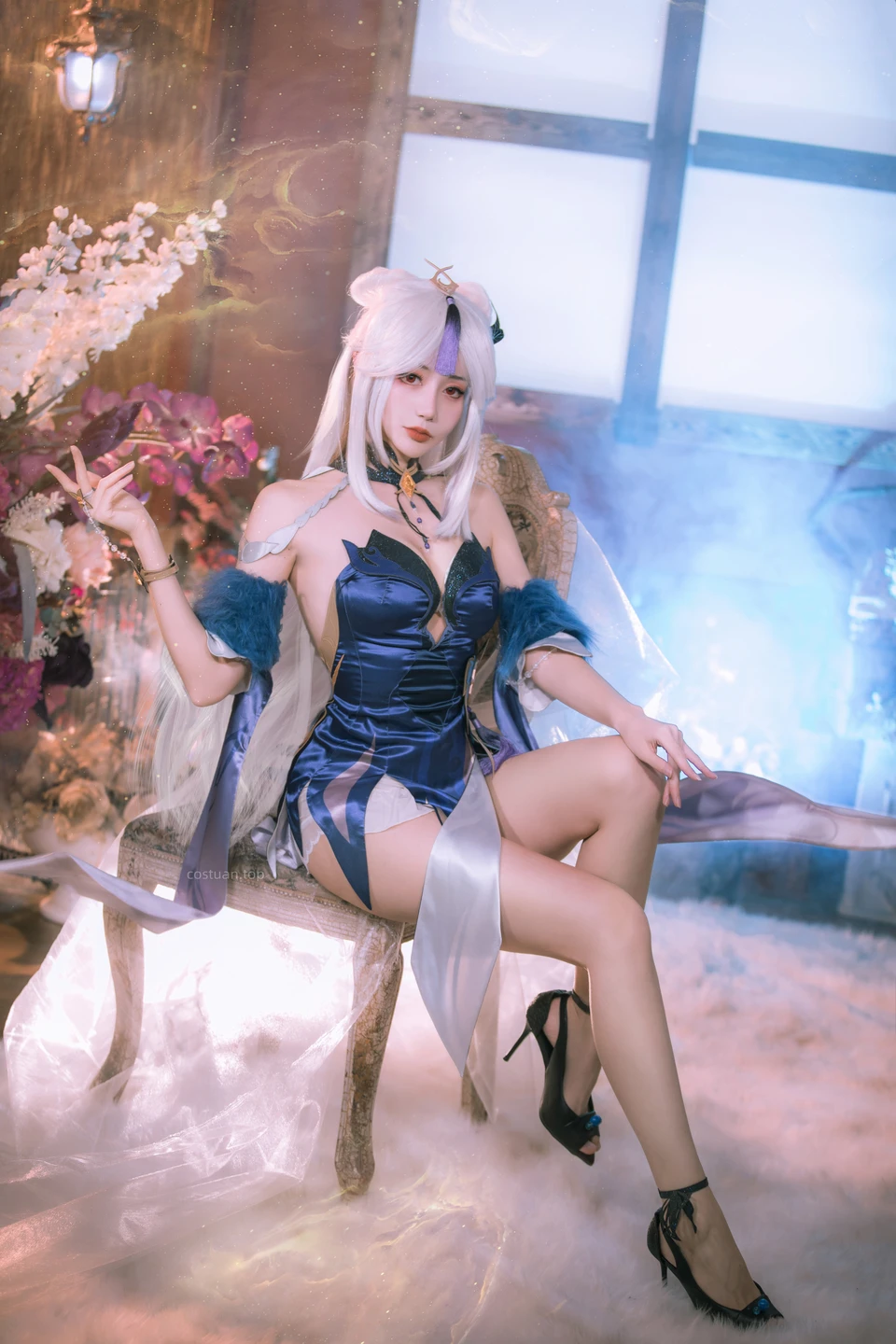 Coser@Ru Yue Hui - Ning Guanglan's Evening Dress (11 photos) - Ru Yue Hui (如月灰) - Photo 3 of 11
