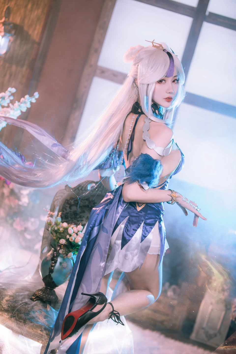 Coser@Ru Yue Hui - Ning Guanglan's Evening Dress (11 photos) - Ru Yue Hui (如月灰) - Photo 7 of 11