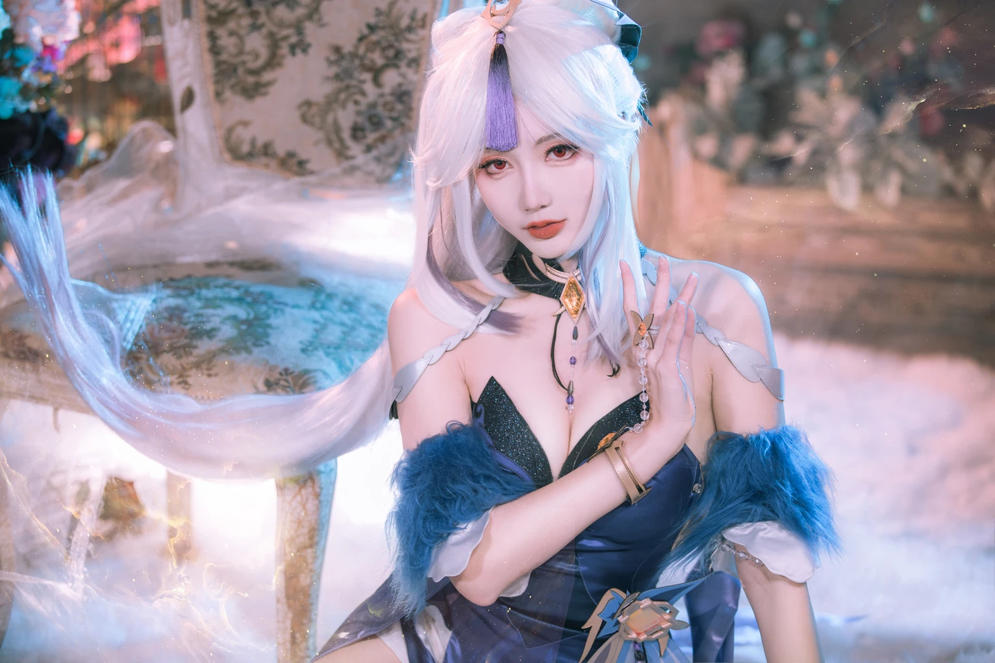Coser@Ru Yue Hui - Ning Guanglan's Evening Dress (11 photos) - Ru Yue Hui (如月灰) - Photo 9 of 11