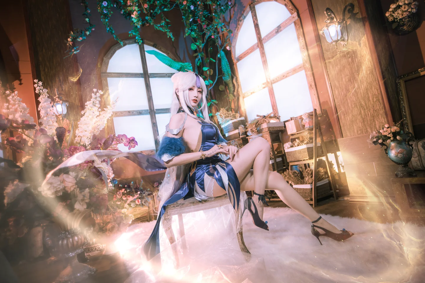 Coser@Ru Yue Hui - Ning Guanglan's Evening Dress (11 photos) - Ru Yue Hui (如月灰) - Photo 10 of 11