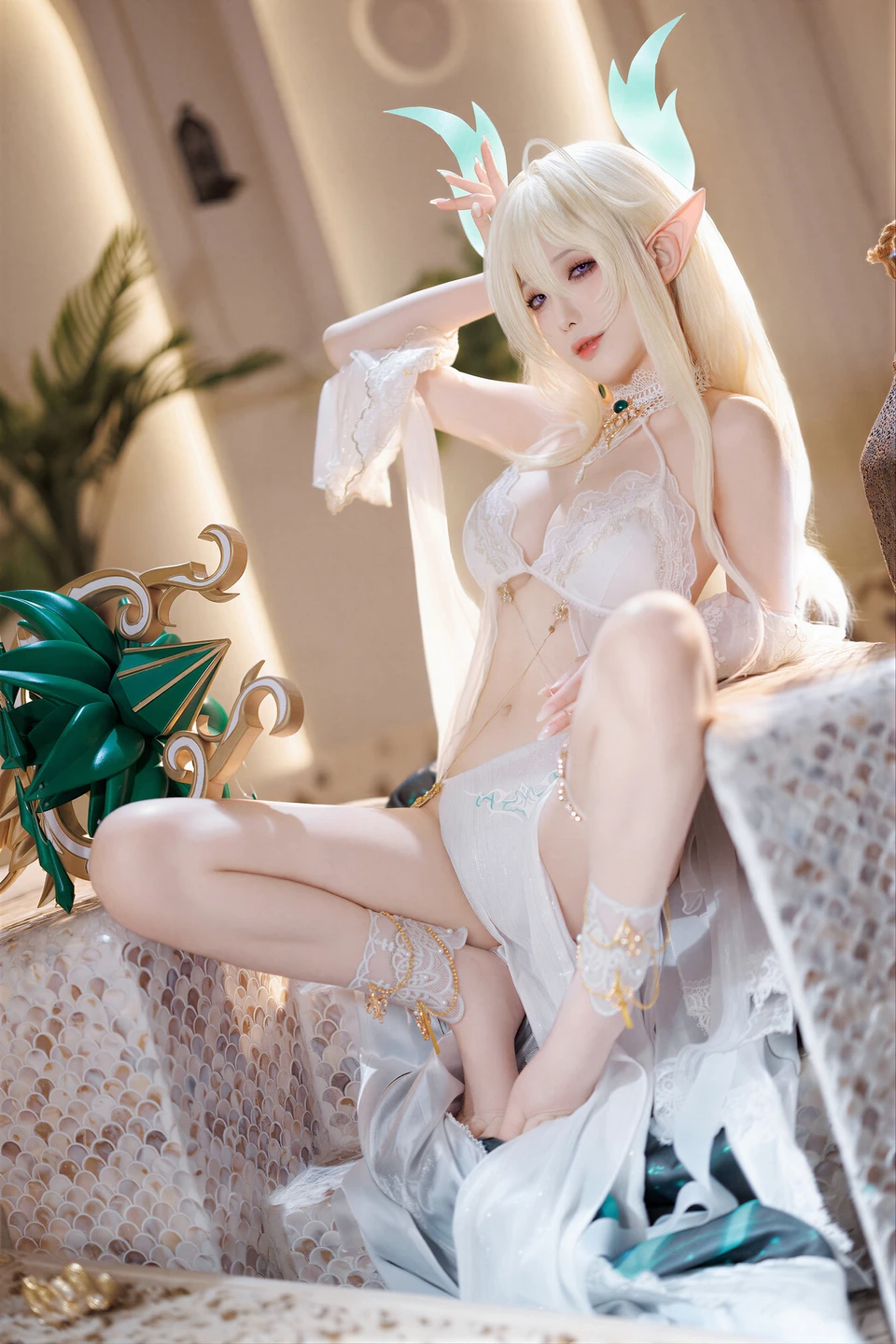 Coser@feng-jiang-jiang-v - Azur Lane Golden Lion (27 photos) - Feng Jiang Jiang V (封疆疆v) - Photo 2 of 27