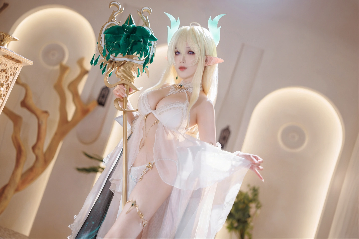 Coser@feng-jiang-jiang-v - Azur Lane Golden Lion (27 photos) - Feng Jiang Jiang V (封疆疆v) - Photo 4 of 27