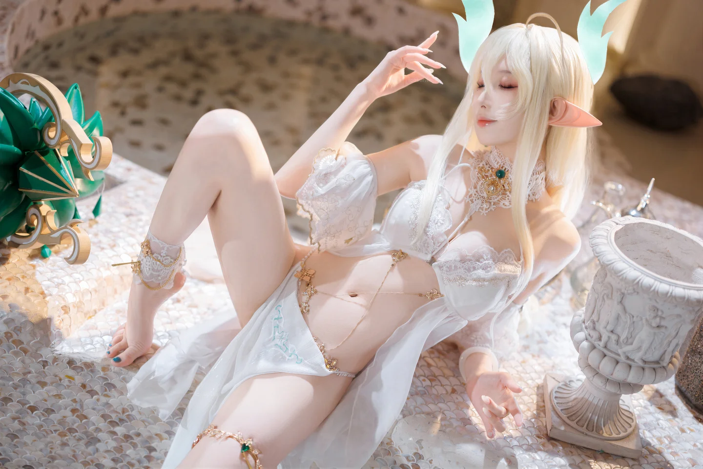Coser@feng-jiang-jiang-v - Azur Lane Golden Lion (27 photos) - Feng Jiang Jiang V (封疆疆v) - Photo 22 of 27