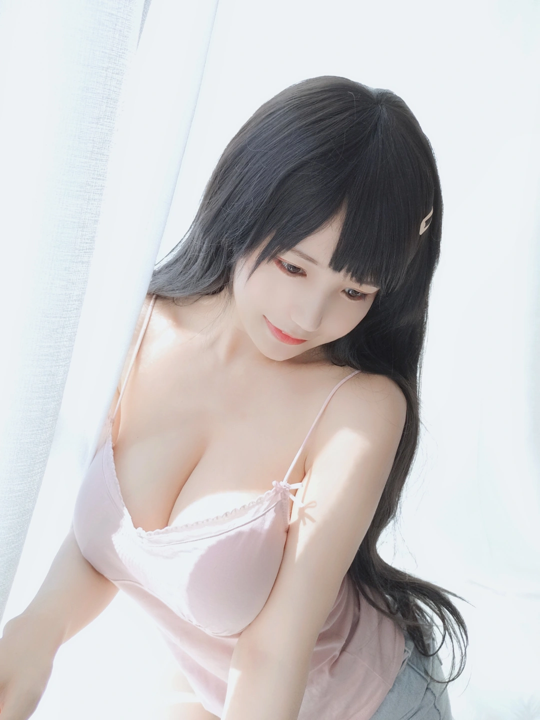 Kobayashi Chiyo w NO.003 Pink Sundress (30 photos) - Xiao Cang Qian Dai W (小仓千代w) - Photo 6 of 30