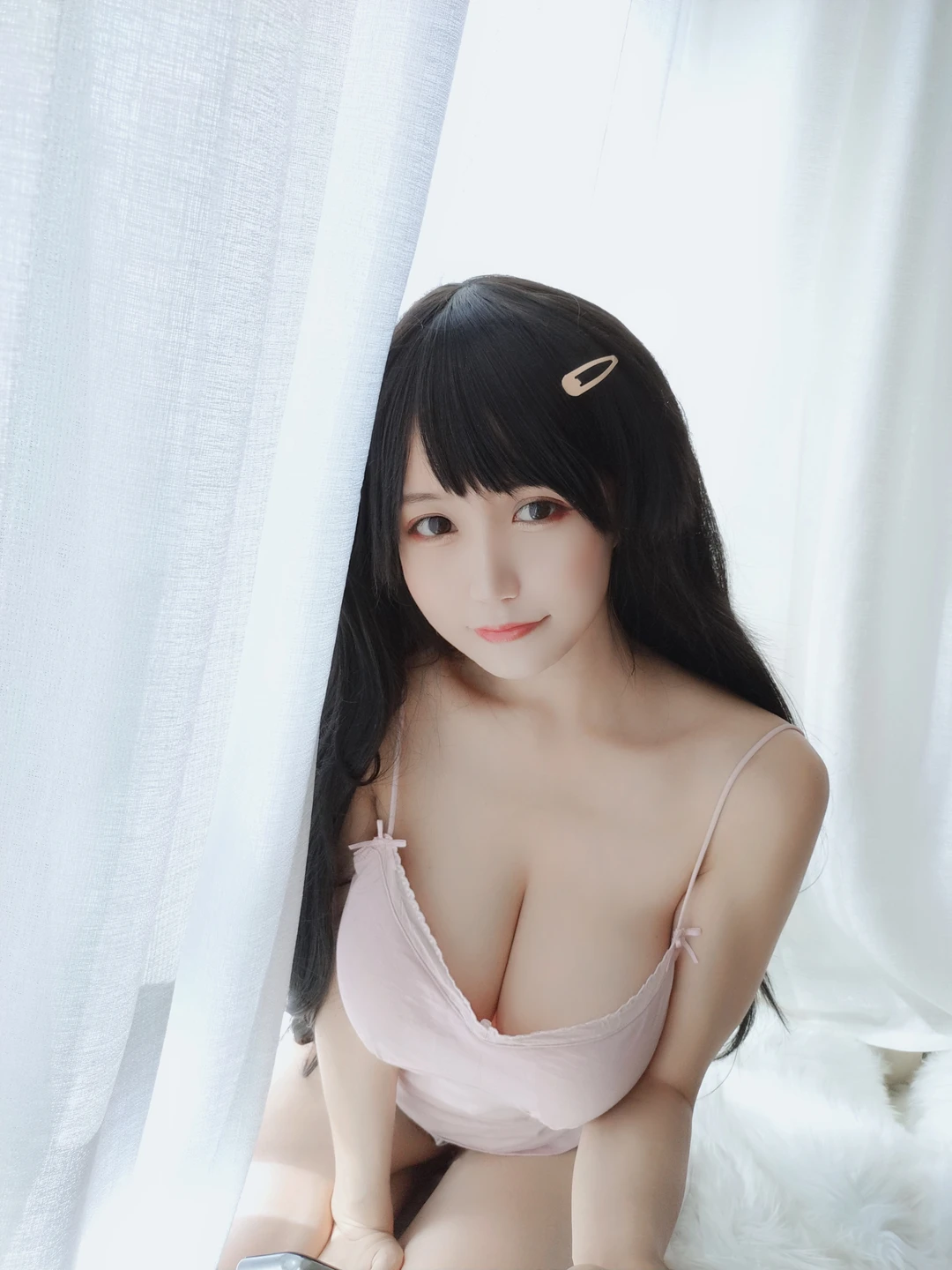 Kobayashi Chiyo w NO.003 Pink Sundress (30 photos) - Xiao Cang Qian Dai W (小仓千代w) - Photo 7 of 30