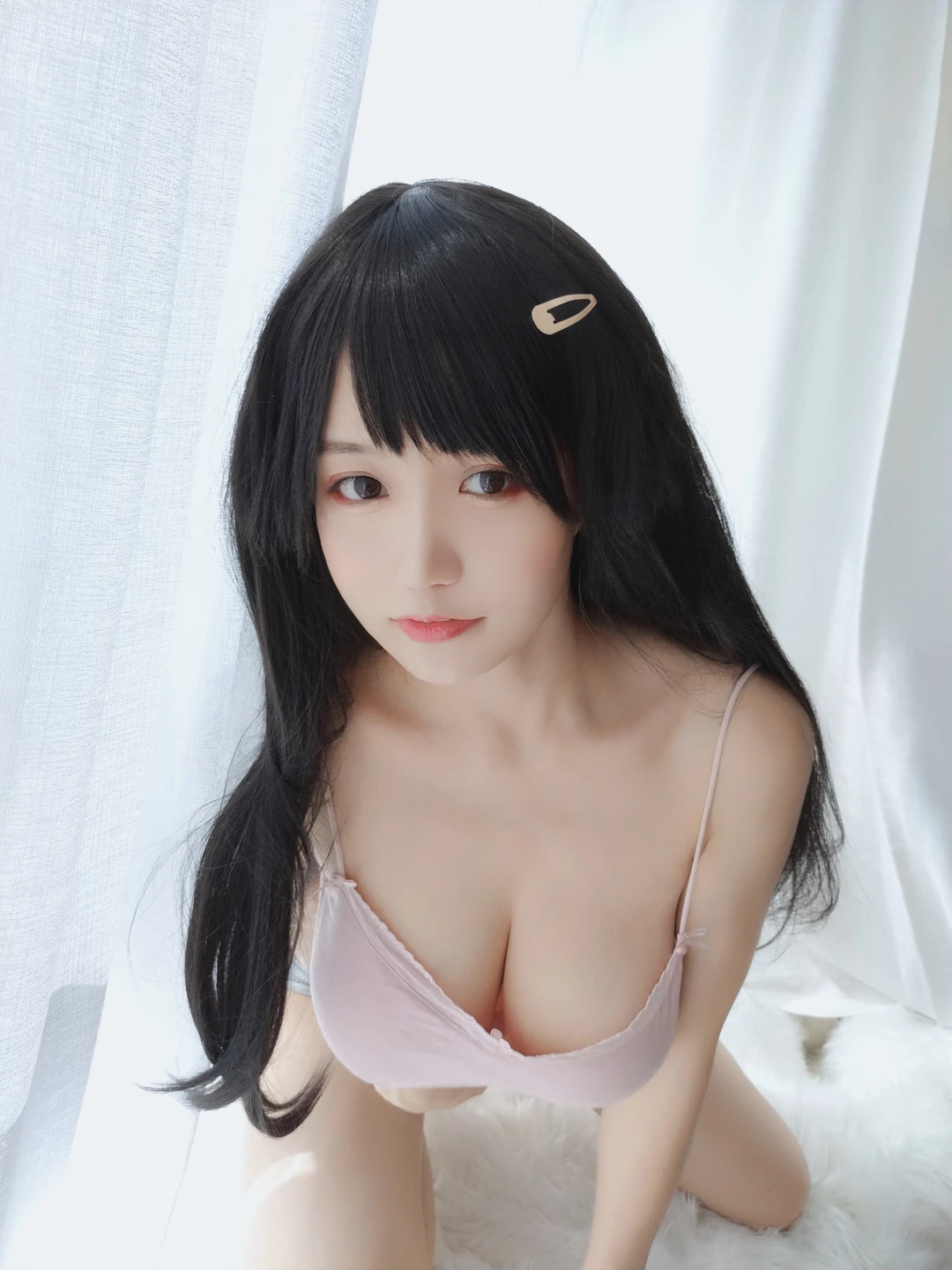 Kobayashi Chiyo w NO.003 Pink Sundress (30 photos) - Xiao Cang Qian Dai W (小仓千代w) - Photo 12 of 30