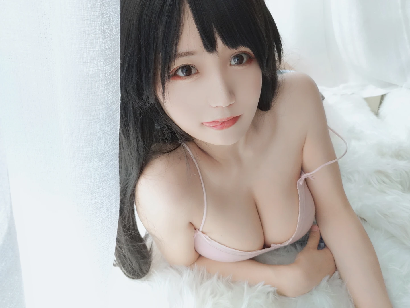 Kobayashi Chiyo w NO.003 Pink Sundress (30 photos) - Xiao Cang Qian Dai W (小仓千代w) - Photo 27 of 30