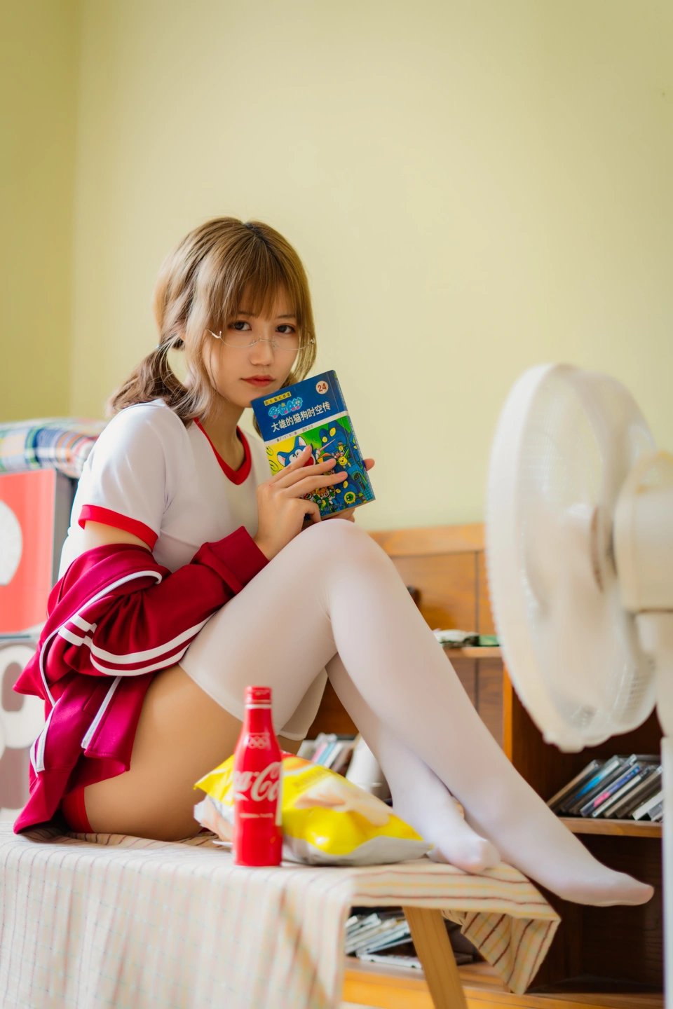 Kogura Chiyo w NO.005 Red Gymnastic Suit (48 photos) - Xiao Cang Qian Dai W (小仓千代w) - Photo 18 of 48