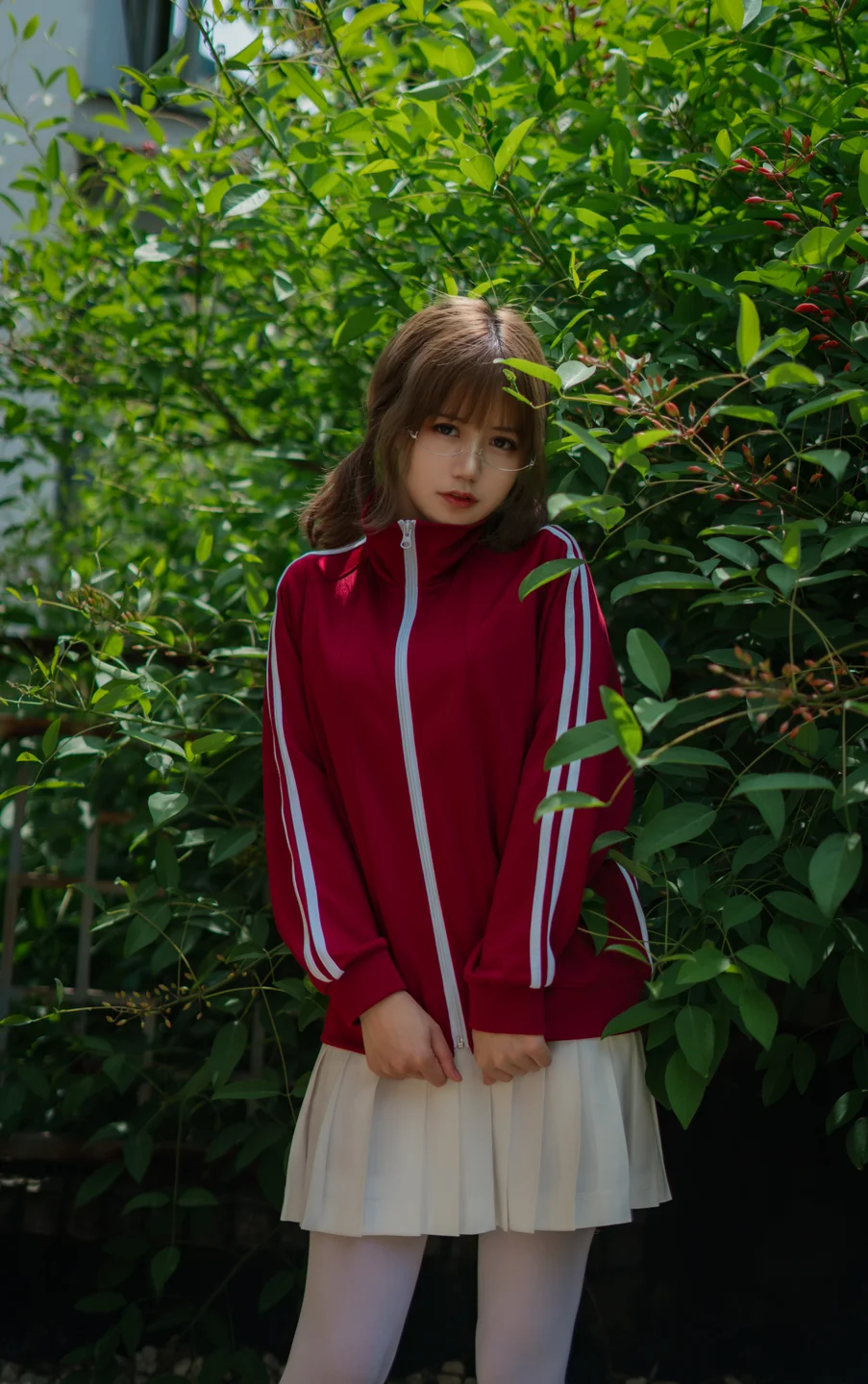 Kogura Chiyo w NO.005 Red Gymnastic Suit (48 photos) - Xiao Cang Qian Dai W (小仓千代w) - Photo 23 of 48