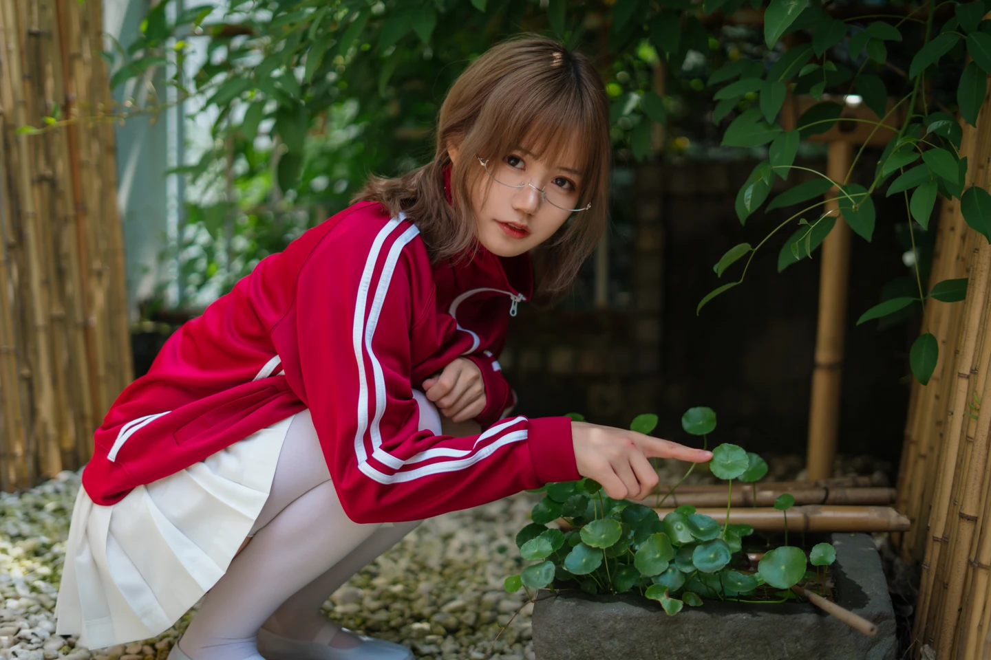 Kogura Chiyo w NO.005 Red Gymnastic Suit (48 photos) - Xiao Cang Qian Dai W (小仓千代w) - Photo 24 of 48