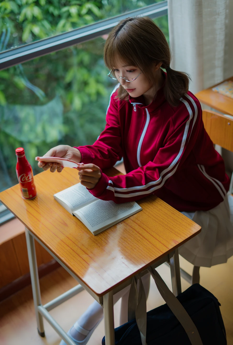 Kogura Chiyo w NO.005 Red Gymnastic Suit (48 photos) - Xiao Cang Qian Dai W (小仓千代w) - Photo 32 of 48