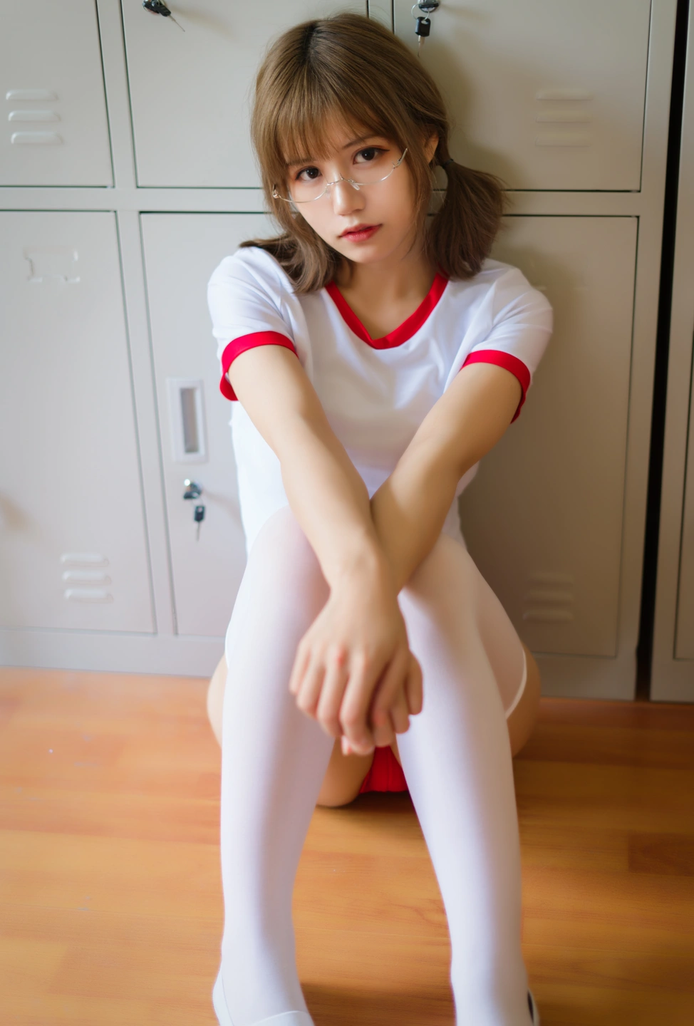 Kogura Chiyo w NO.005 Red Gymnastic Suit (48 photos) - Xiao Cang Qian Dai W (小仓千代w) - Photo 47 of 48