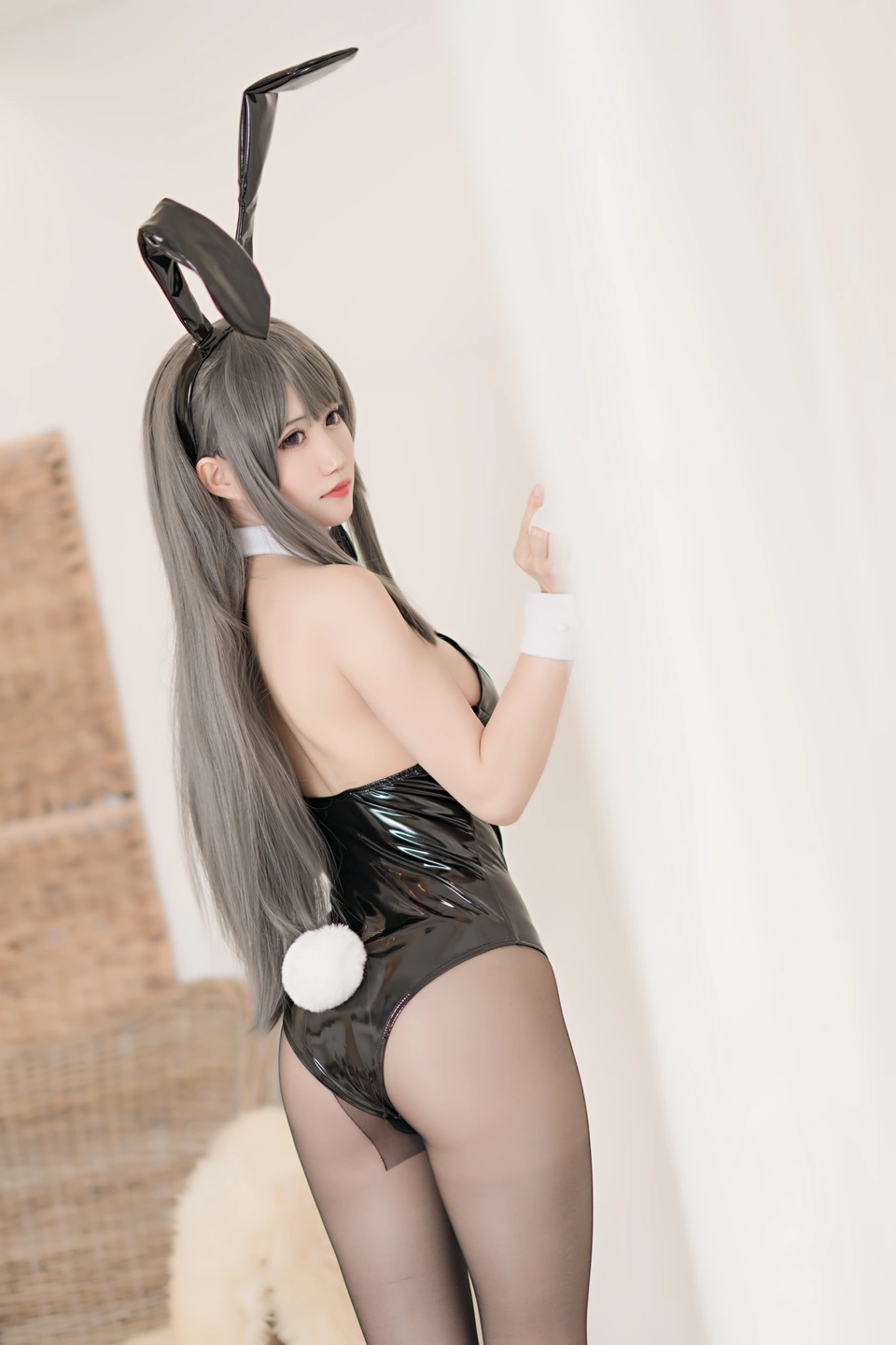 Kogane Chiyoda w No.006 Bunny Girl in Linen (24 photos) - Xiao Cang Qian Dai W (小仓千代w) - Photo 12 of 24