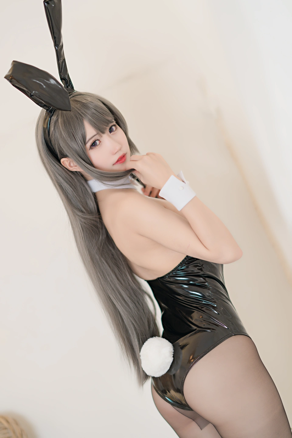 Kogane Chiyoda w No.006 Bunny Girl in Linen (24 photos) - Xiao Cang Qian Dai W (小仓千代w) - Photo 14 of 24