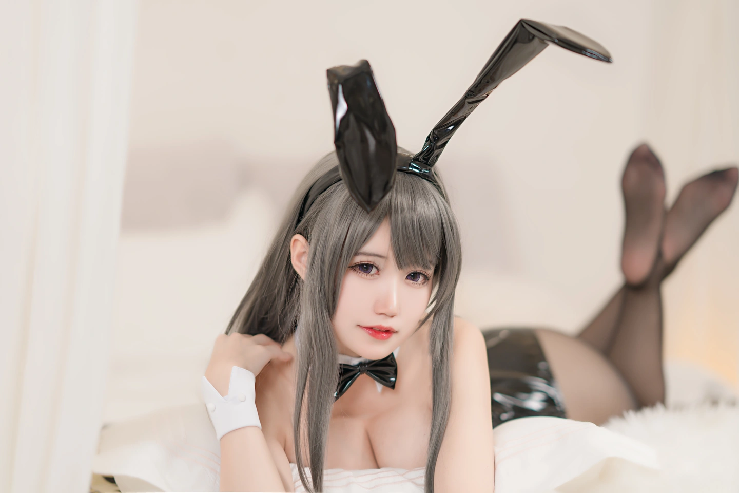 Kogane Chiyoda w No.006 Bunny Girl in Linen (24 photos) - Xiao Cang Qian Dai W (小仓千代w) - Photo 20 of 24