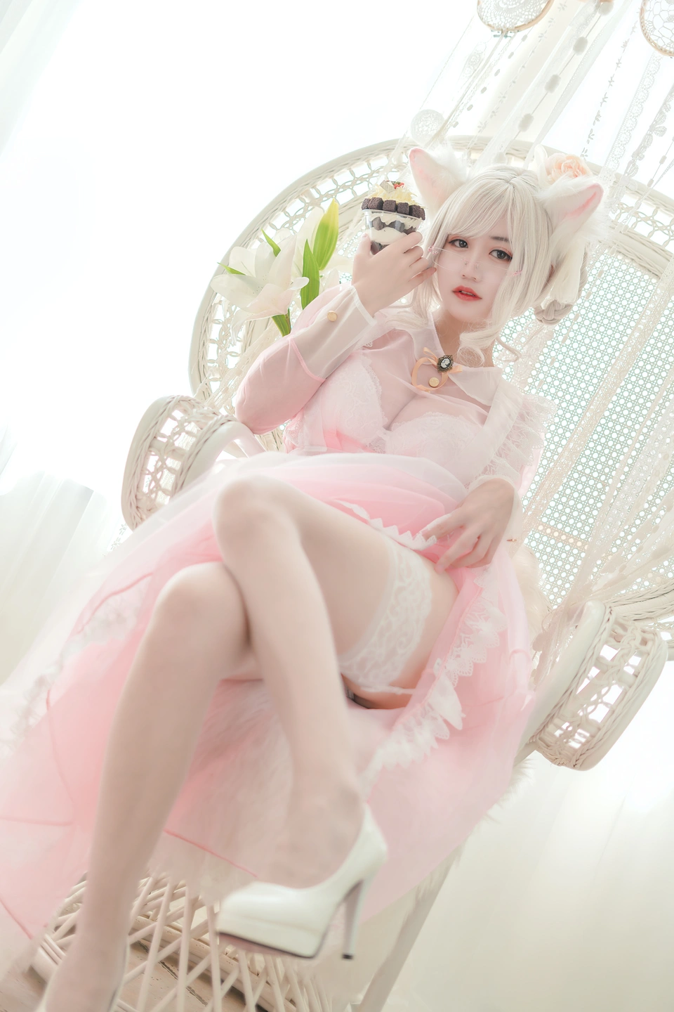 Kogane Chiyoda NO.007 Transparent Maid Pink (25 photos) - Xiao Cang Qian Dai W (小仓千代w) - Photo 5 of 25