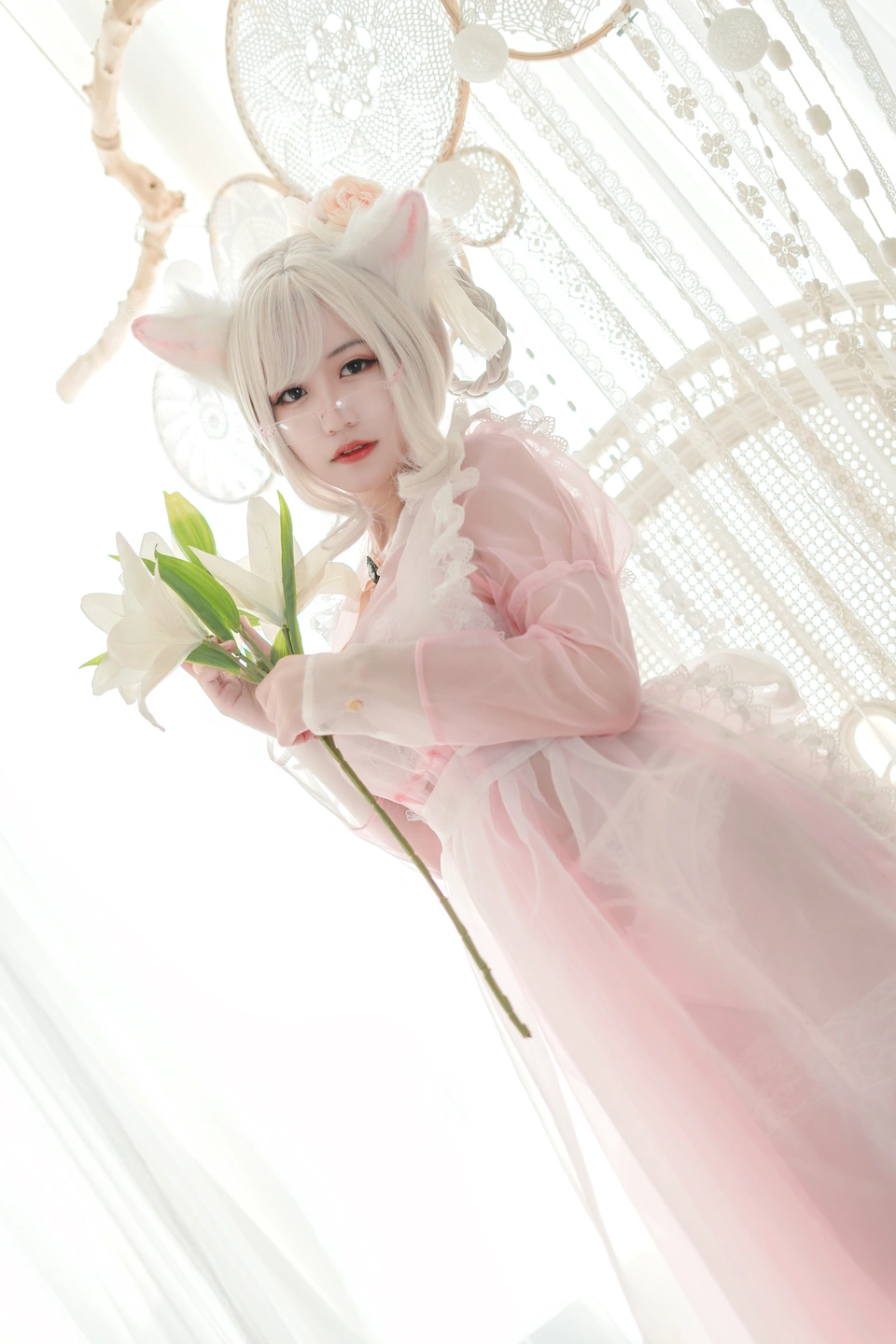 Kogane Chiyoda NO.007 Transparent Maid Pink (25 photos) - Xiao Cang Qian Dai W (小仓千代w) - Photo 10 of 25