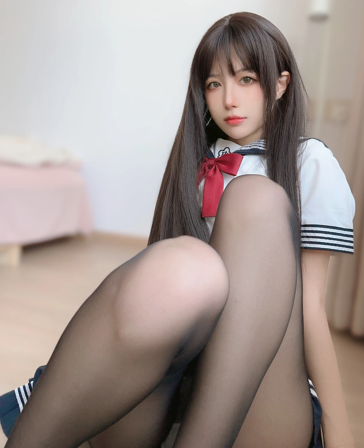 Pudding Dafa - Black Stockings [20P, (20 photos) - Bu Ding Da Fa (布丁大法 ) - Photo 11 of 20