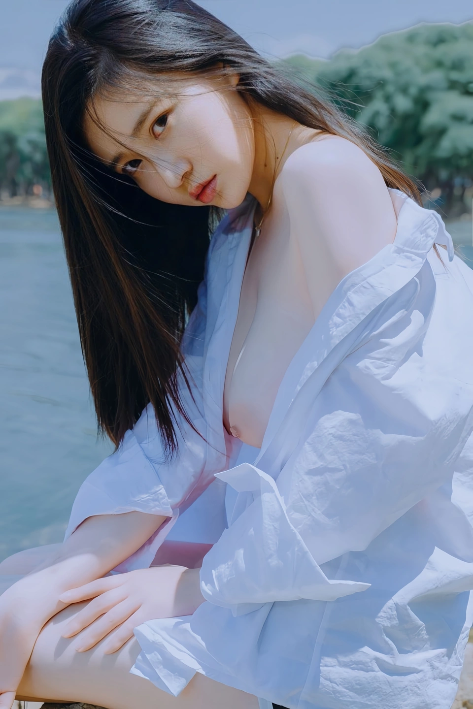 nian-nian - White Shirt (49 photos) - Nian Nian (年年) - Photo 22 of 49