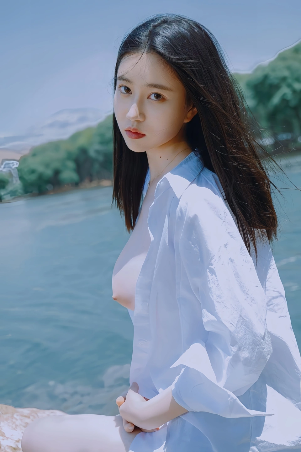 nian-nian - White Shirt (49 photos) - Nian Nian (年年) - Photo 32 of 49